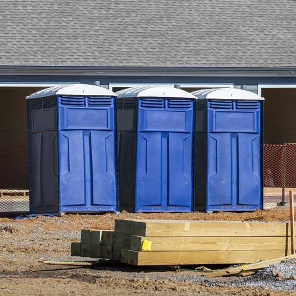 how can i report damages or issues with the portable restrooms during my rental period in Casmalia CA